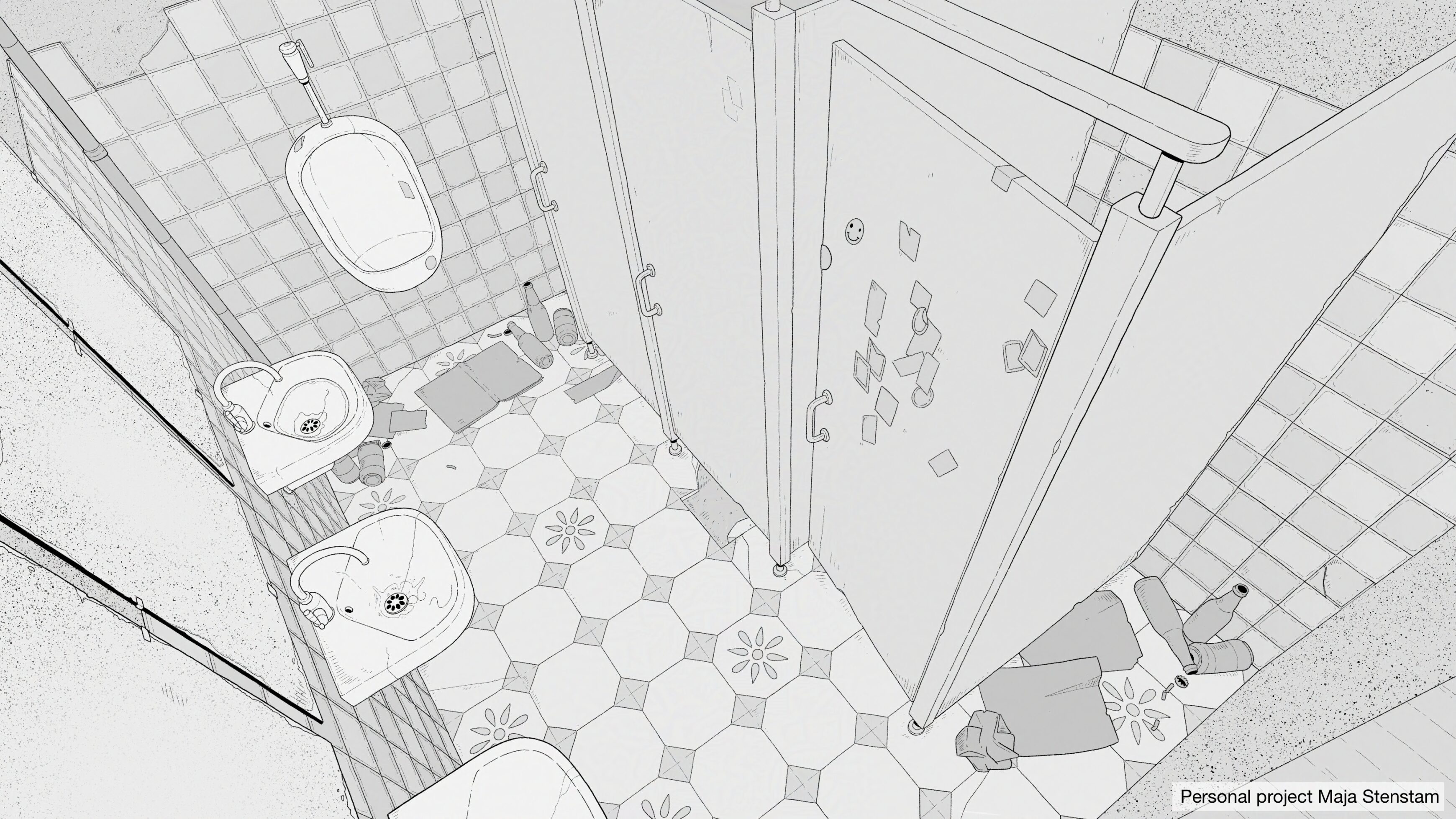 Maja Stenstam Layout Background Design