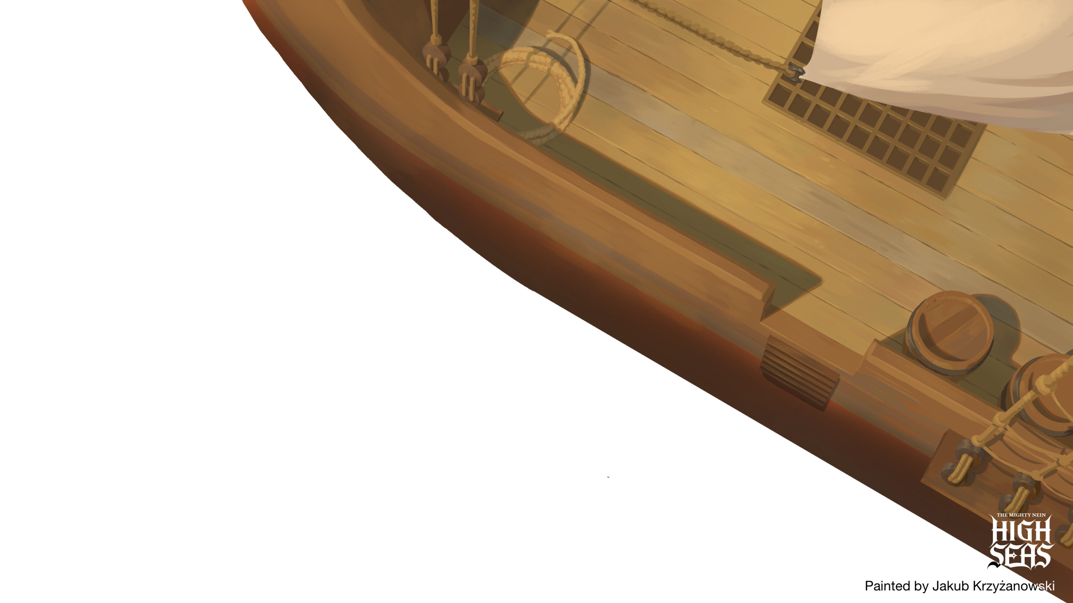 Mighty Nein High Seas Background Maja Stenstam Jakub Kryžanowski