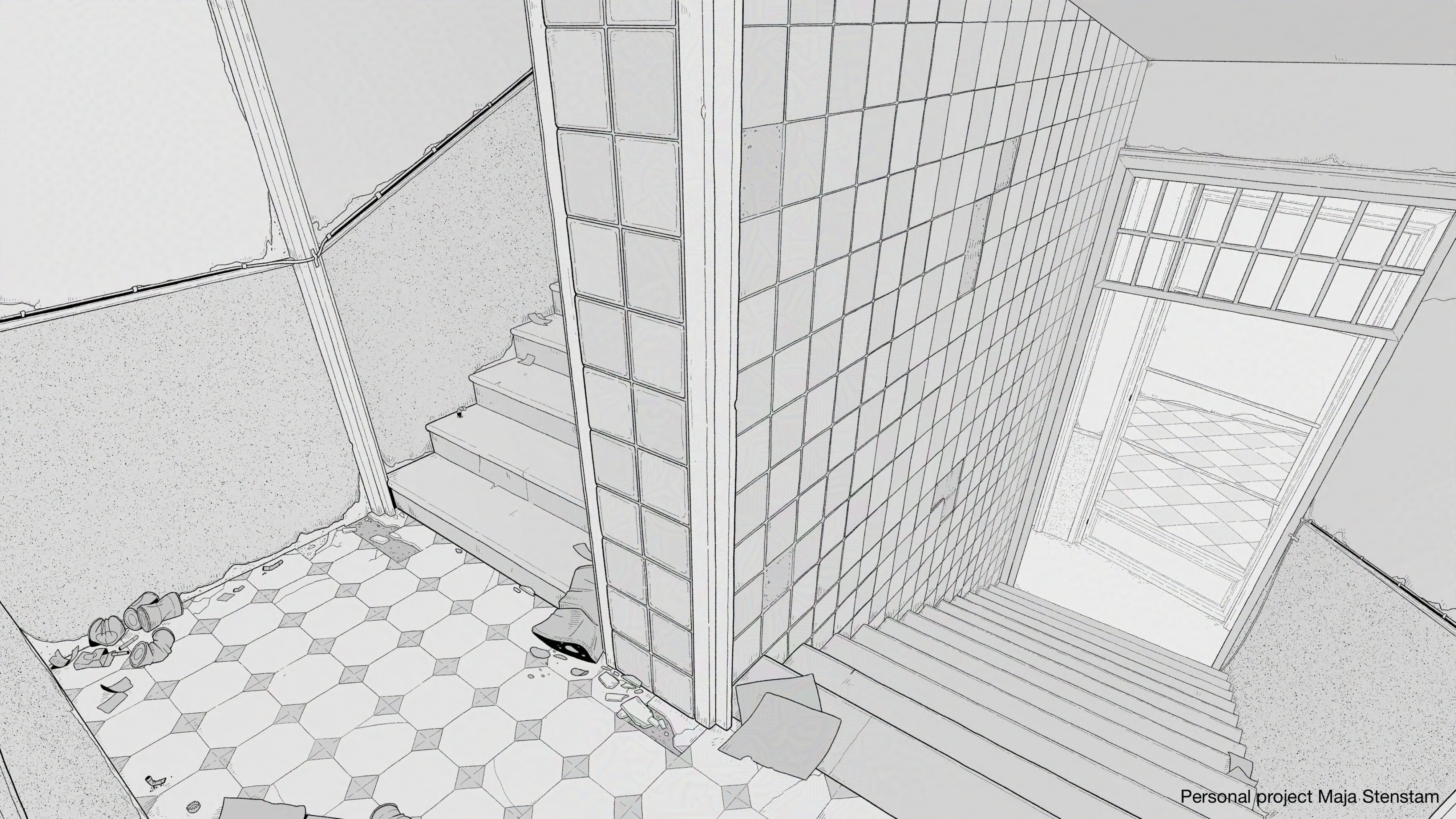 Maja Stenstam Layout Background Design